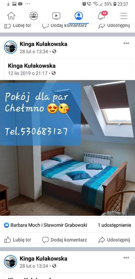 Apartament Dworcowa Chełmno エクステリア 写真